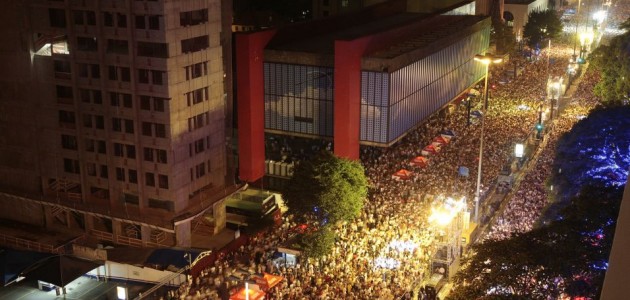 O Réveillon de São Paulo.